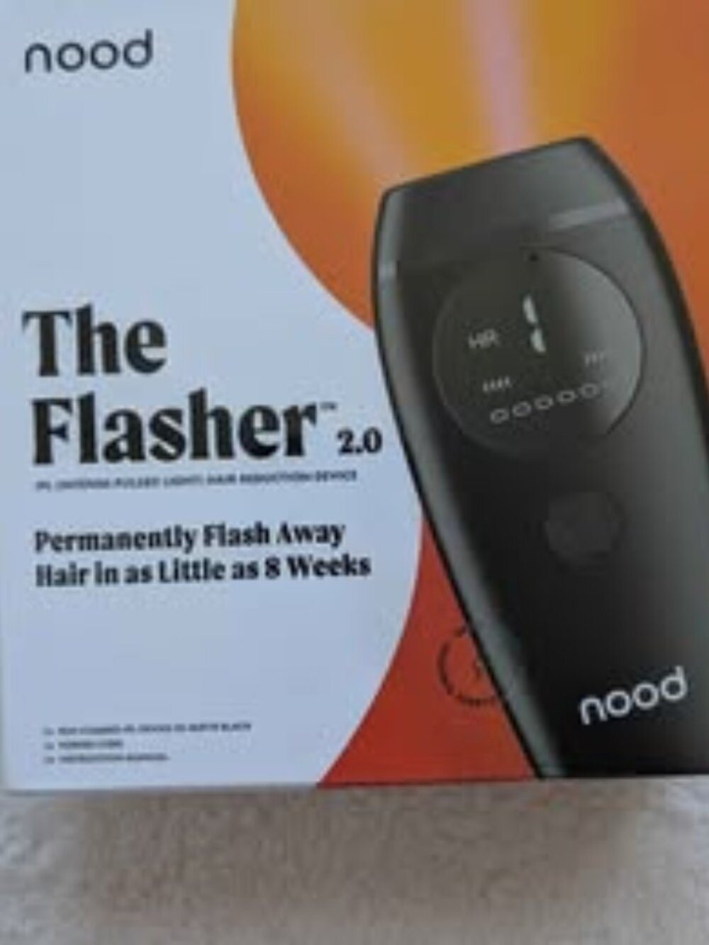 Nood The Flasher 2.0 Permanent Hair Removal (IPL) New in box!